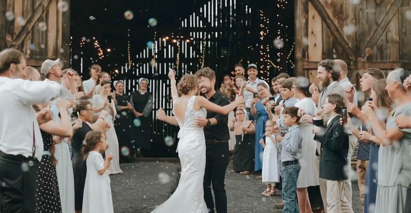 a wedding filmed by Kirk Austin Films