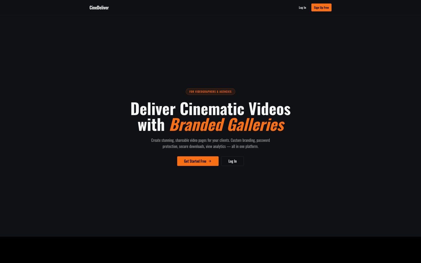 CineDeliver Branded film delivery