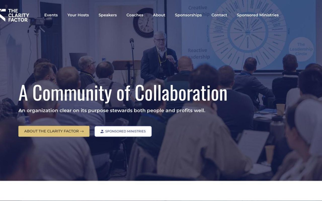 The Clarity Factor website
